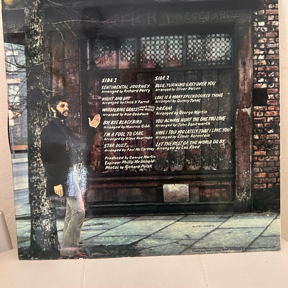 Rare Ringo Starr Sentimental Journey Vinyl LP - Picture 3 of 4